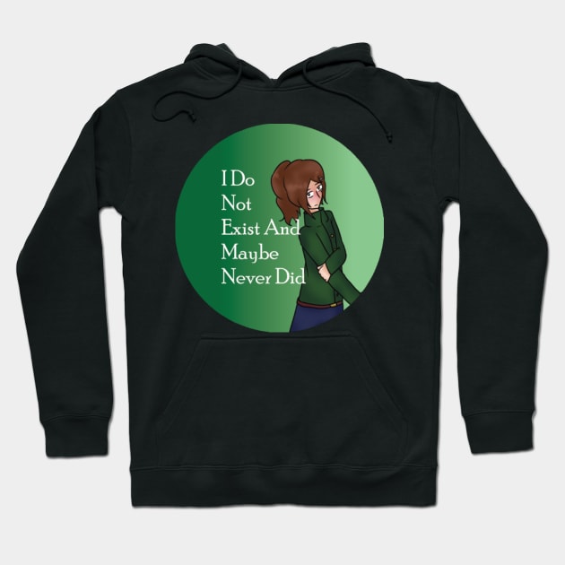 JJ Entropic Float I Do Not Exist And Maybe Never Did Sticker And Others Hoodie by nhitori